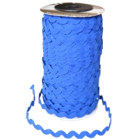 Ric Rac ribbon 8/9mm (25 m), Middle Blue 17